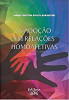 Capa colorida com uma mão infantil em cima de uma mão adulta com o título "Adoção em relações homoafetivas"